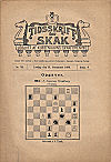 TIDSKRIFT FR SCHACK / 1898 vol 4, no 52