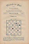 TIDSKRIFT FR SCHACK / 1895 vol 1, no 11