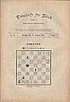 TIDSKRIFT FR SCHACK / 1895 vol 1, no 33