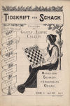 TIDSKRIFT FR SCHACK / 1907 
vol 13, no 4