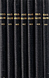 SCHACKVRLDEN / 1923-1945 vol 1-22,
bound, compl.run, L/N 6347