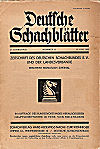 DEUTSCHE SCHACHBLTTER / 1932 vol 21, no 13                   L/N 6066