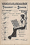 TIDSKRIFT FR SCHACK / 1907 vol 13, no 1-8/9,  per unidad