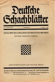 DEUTSCHE SCHACHBLTTER / 1934 vol 23, no 7