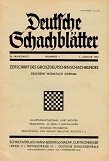 DEUTSCHE SCHACHBLTTER / 1935 vol 24, no 1